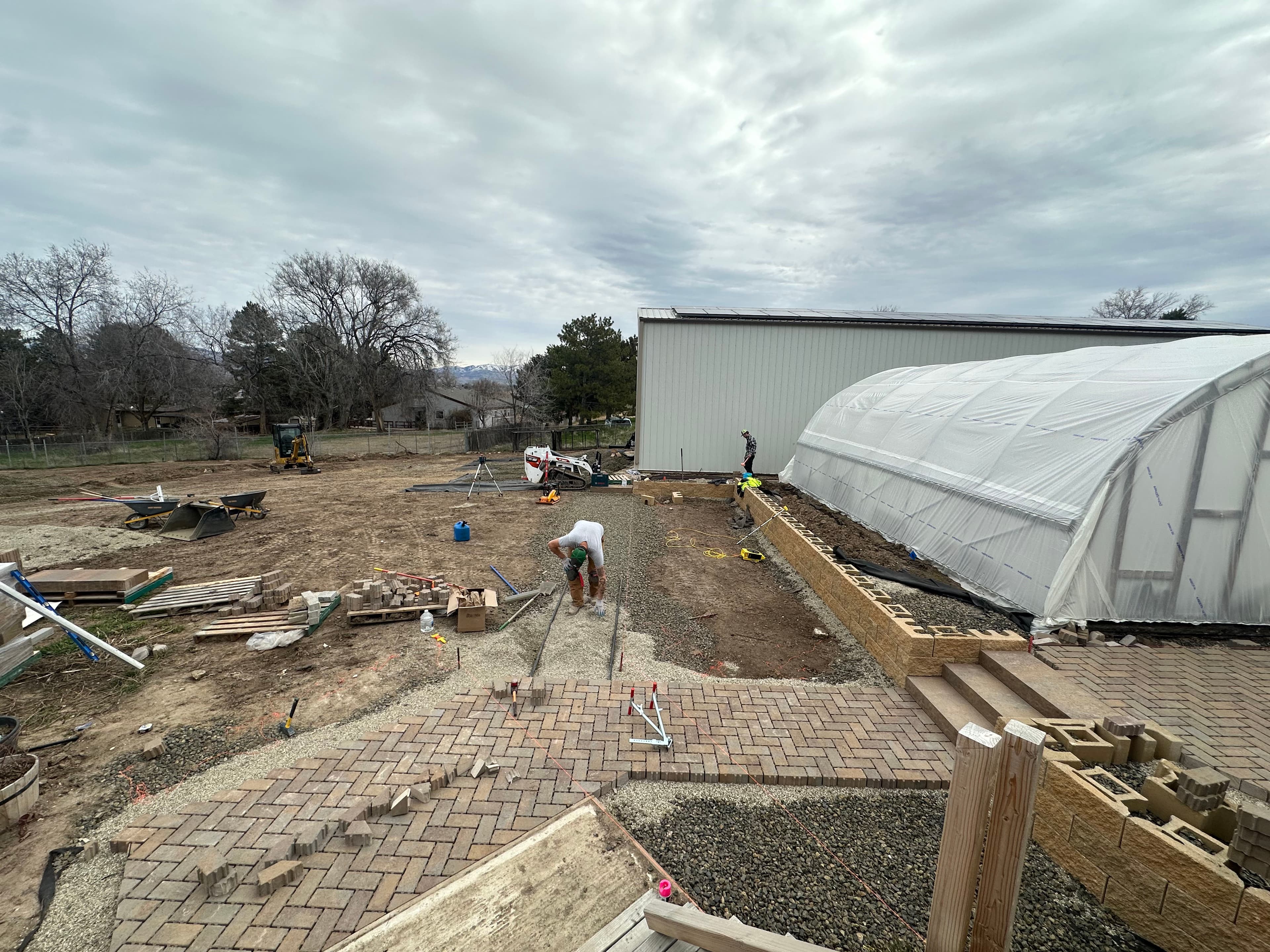 Project Pathways and Patios Installation in Progress image