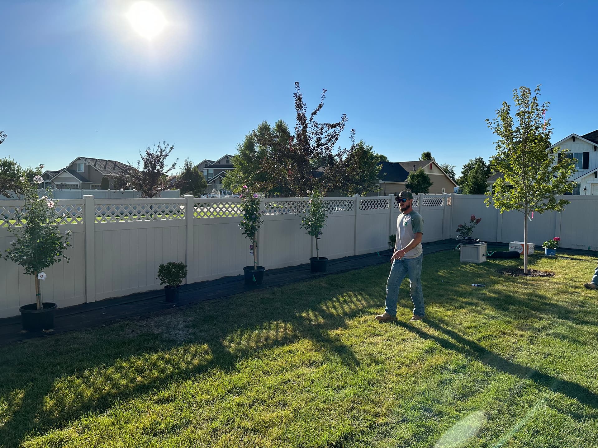 Gallery photos for Lush Backyard Makeover with Brother Bear Lawn Care: Image #1