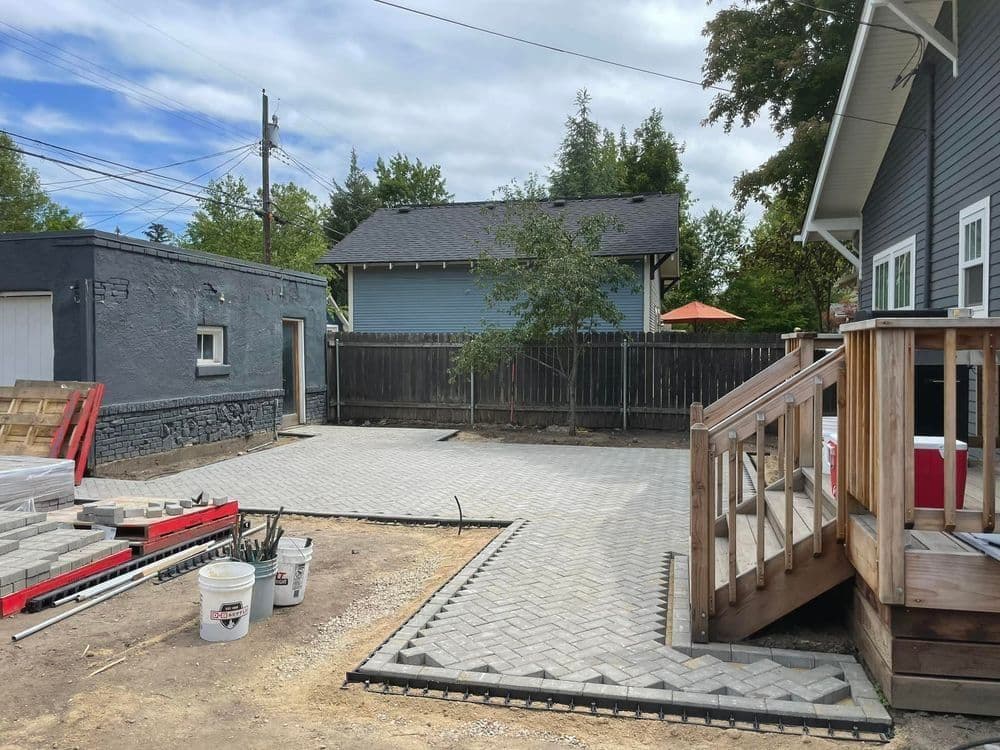 Gallery photos for Backyard Upgrade with Paver Patio: Image #15