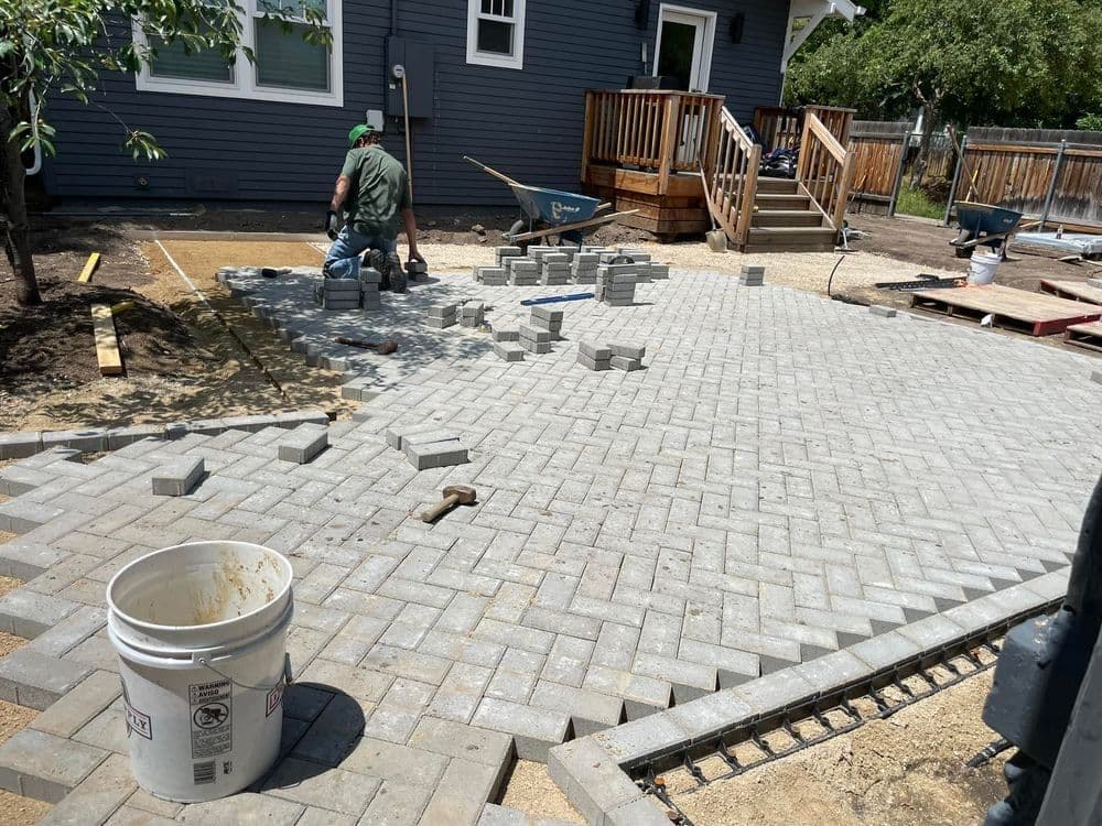Gallery photos for Backyard Upgrade with Paver Patio: Image #8