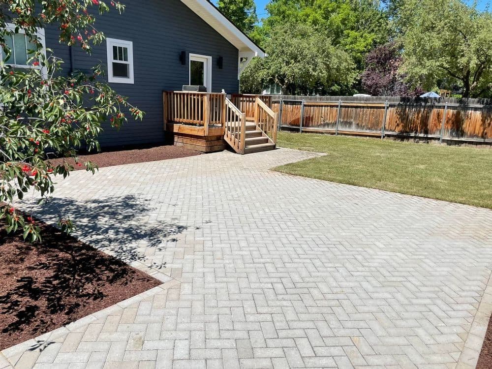 Project Backyard Upgrade with Paver Patio image
