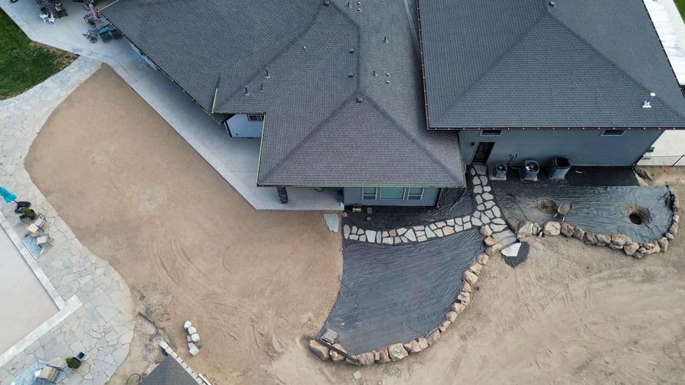 Gallery photos for Contemporary Stone Pathway Installation in Nampa: Image #2