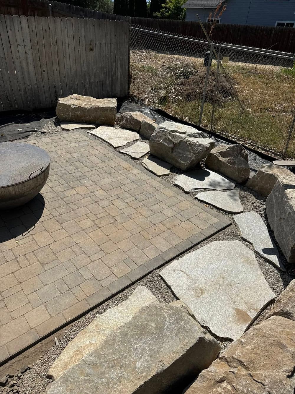 Project Backyard Patio Makeover in Nampa ID image